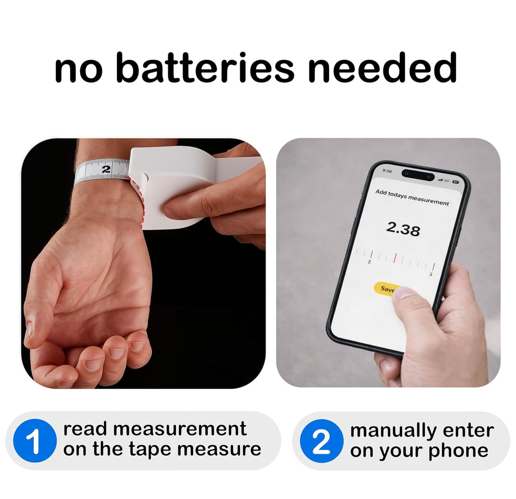 Body Tape Measure – Body Measuring Tape for Body Measurements – Waist | Progress Charts, Find Your Body Fat %, Easily Track Body Measurements