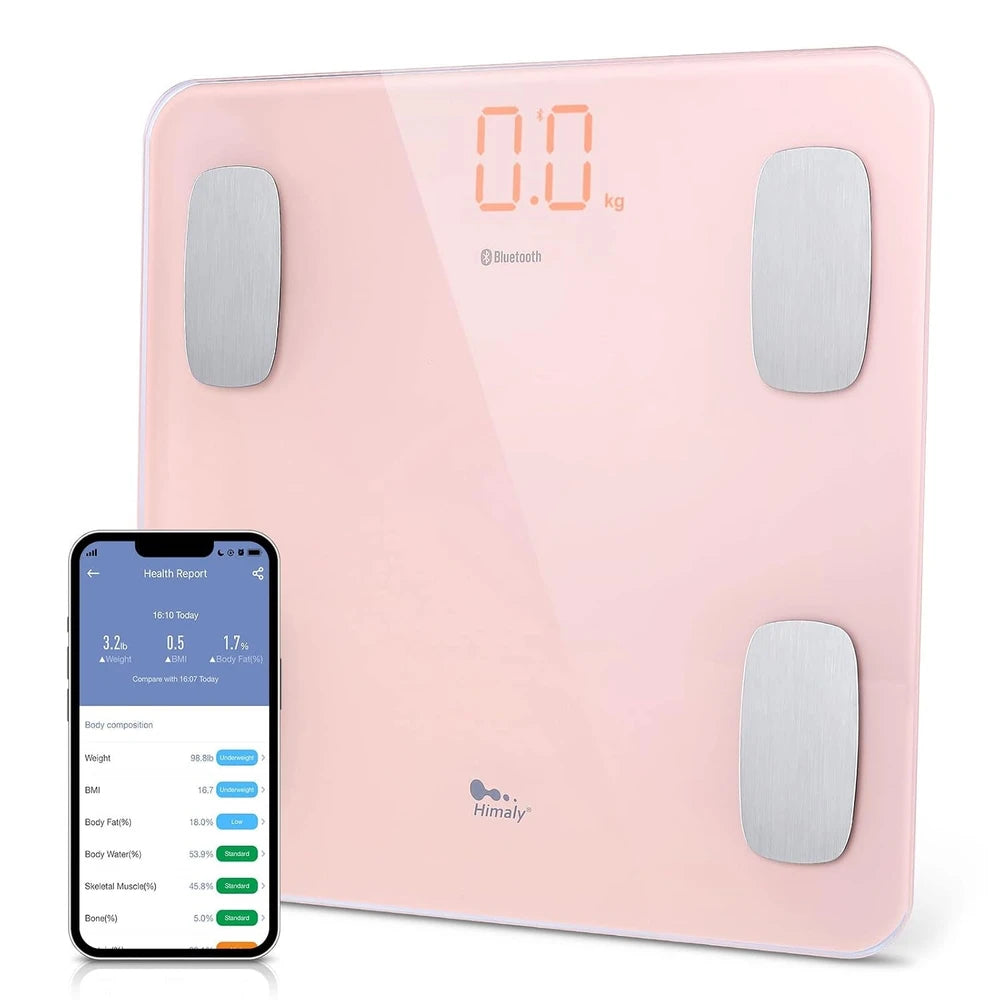 FORMSOCIETY Smart Scale for Body Weight- Pink