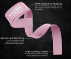 Lifting Straps & Wrist Wraps for Weightlifting Men & Women | Wrist Straps for Weightlifting, Workout Gym Straps, Deadlift Straps, Cotton, Neoprene, Thumb Loops, Reinforced Stitching