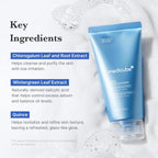 Facial Cleanser Zero Foam Cleanser for Pore & Excess Oil Care | Daily Gentle Cleansing Foam - Excess Sebum Control, Hydration, Pore Minimization, Korean Skincare, Sensitive Skin, 4.23 Oz