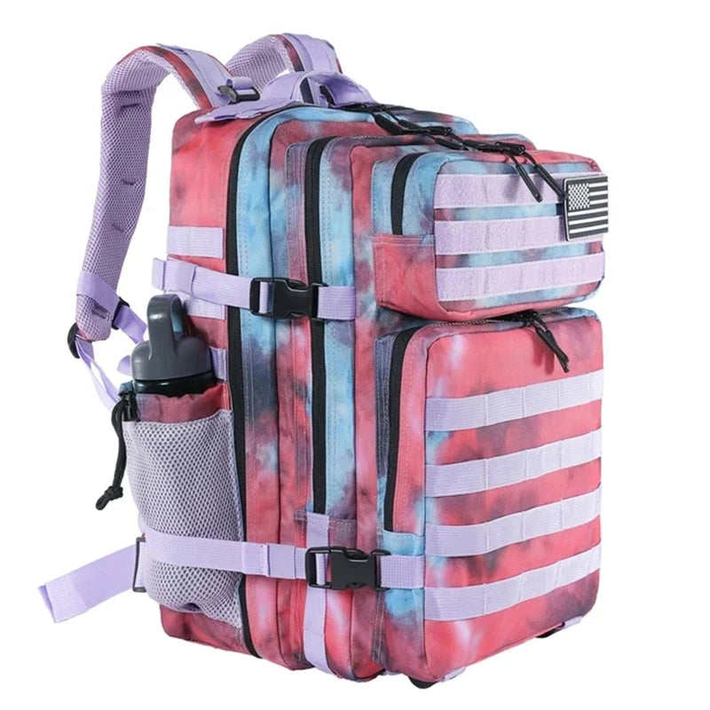 Large 45L 3P Tactical Backpack Hiking Bag Pack Outdoor Sport Backpack Waterproof Climbing Rucksack Camping Hiking Bag Mochila