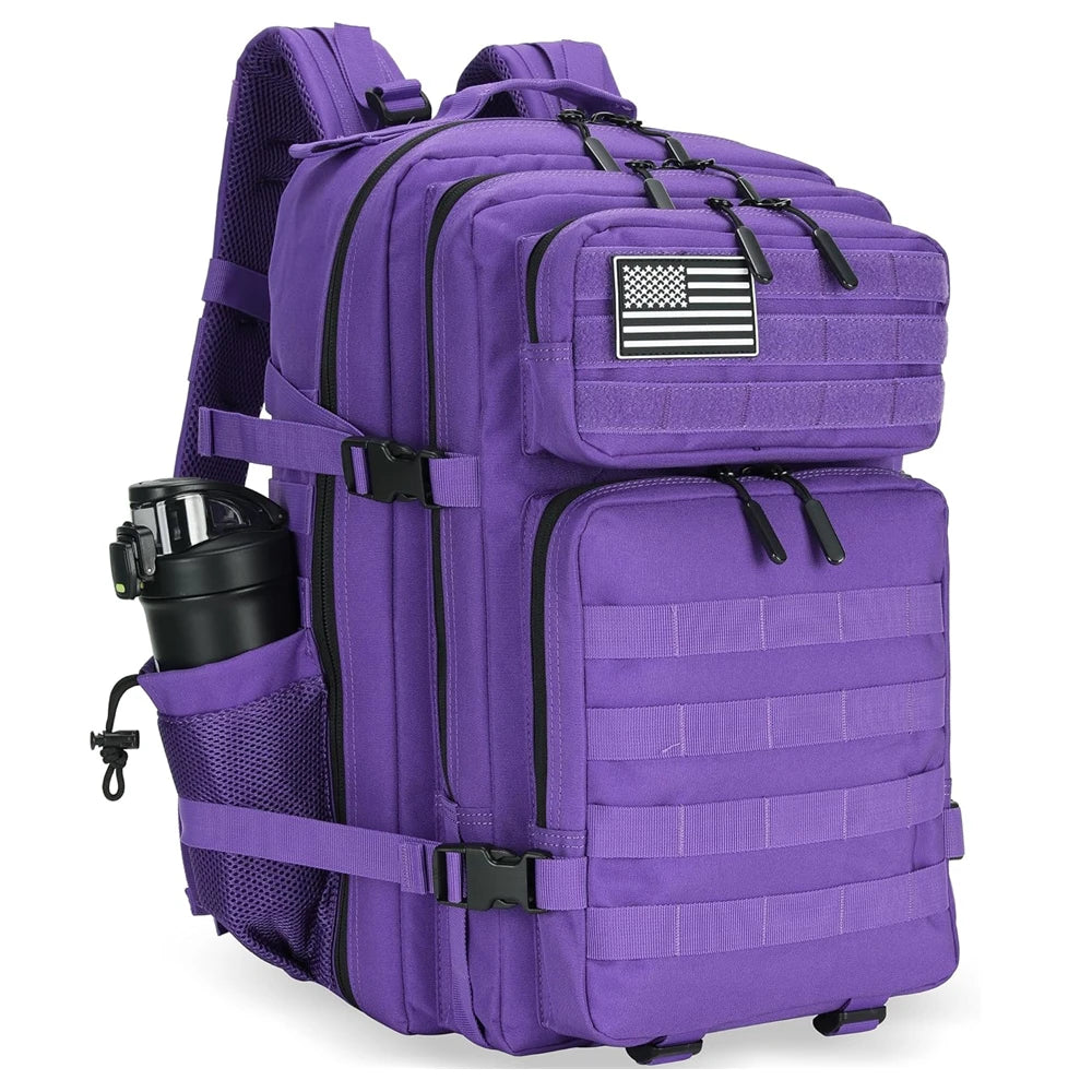 Large 45L 3P Tactical Backpack Hiking Bag Pack Outdoor Sport Backpack Waterproof Climbing Rucksack Camping Hiking Bag Mochila