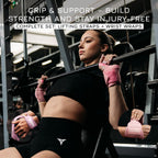Lifting Straps & Wrist Wraps for Weightlifting Men & Women | Wrist Straps for Weightlifting, Workout Gym Straps, Deadlift Straps, Cotton, Neoprene, Thumb Loops, Reinforced Stitching
