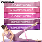 Resistance Loop Exercise Bands 5 Different Resistance Levels Elastic Band Suitable for Arm Leg Stretching and Strength Training